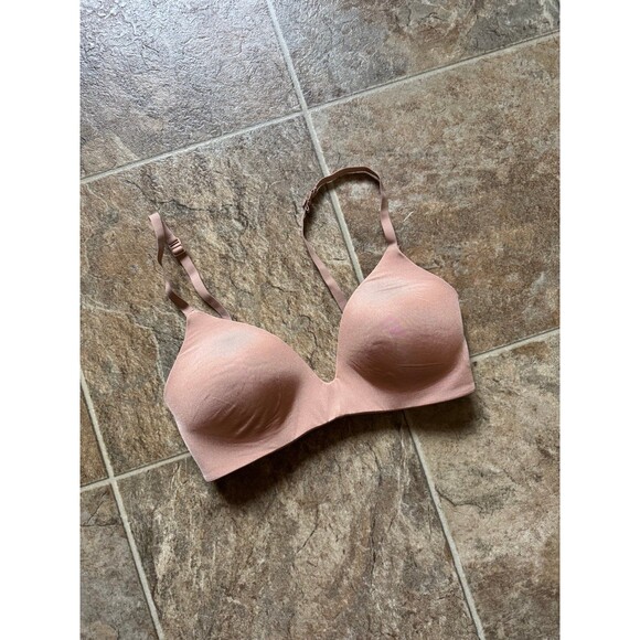 Skims Body Lightly Lined Bra Ochre 32C - Picture 3 of 8